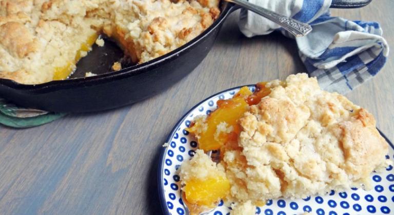 FOND MEMORIES This cobbler topping is similar to a biscuit topping but a bit denser, and a little crunchy on the edges. | ANGELINA LARUE PHOTO
