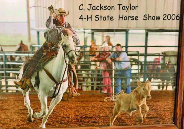 TAYLOR TIME Jackson Taylor of Floydada earned his spurs growing up in Lockney, and competing in 4-H events. | COURTESY PHOTOS